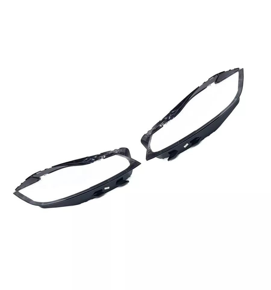 2X LEFT RIGHT SIDE PAIR HEADLIGHT LENS COVER LAMP FOR JAGUAR XF XFL 2015-2019